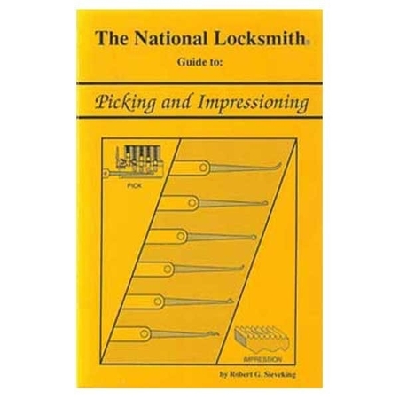 SIEVEKING The National Locksmith Guide Picking and Impressioning Book SVK-PI-BOOK